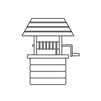 Колодец с питьевой водой